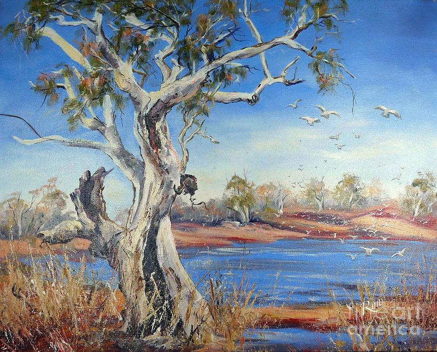 Pilbara, Western Australia Painting by Ryn Shell