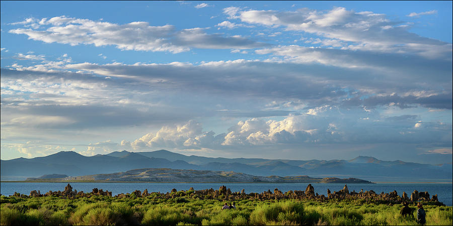 Pilgrimage To the Sunset, Mono Lake, CA, Photograph by Andy Romanoff