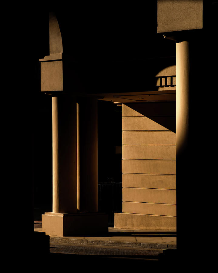 Pillars in Shadow Photograph by Joseph Smith