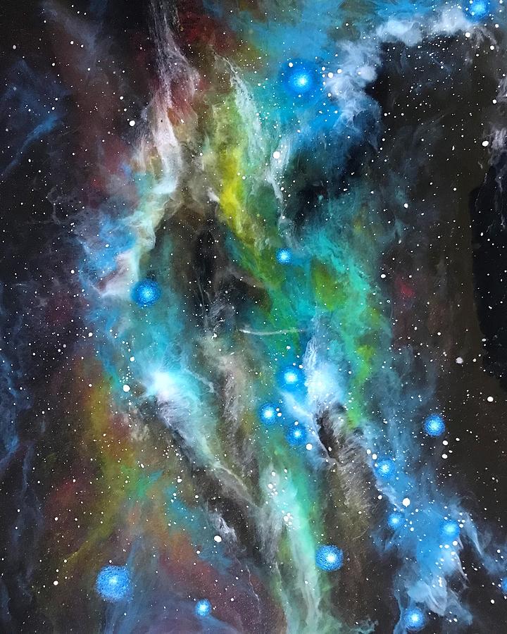 Pillars of Creation Painting by Rebecca Cameron - Pixels