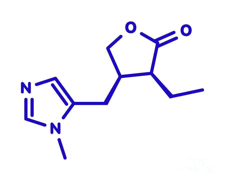 Pilocarpine Drug Molecule Photograph by Molekuul/science Photo Library