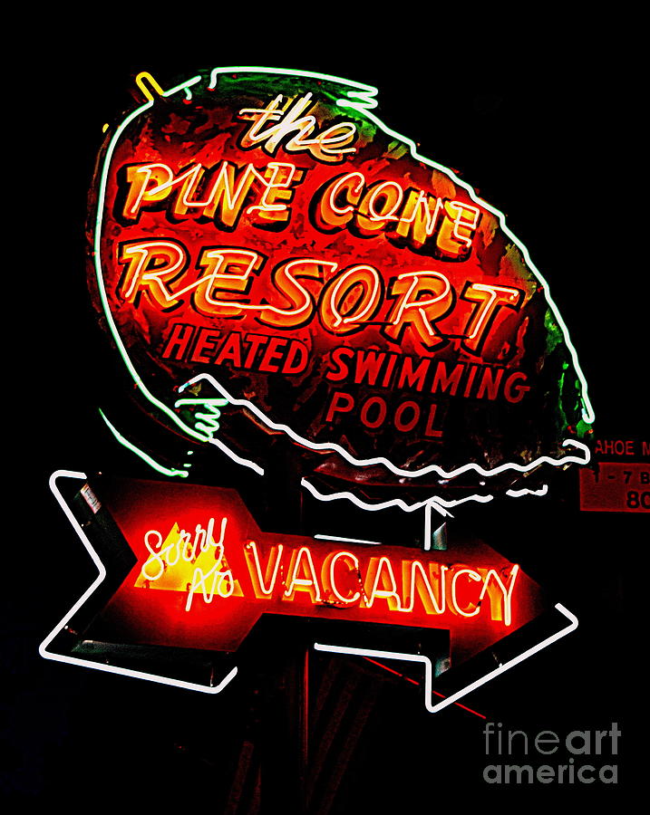 Pine Cone Resort Photograph by Tru Waters