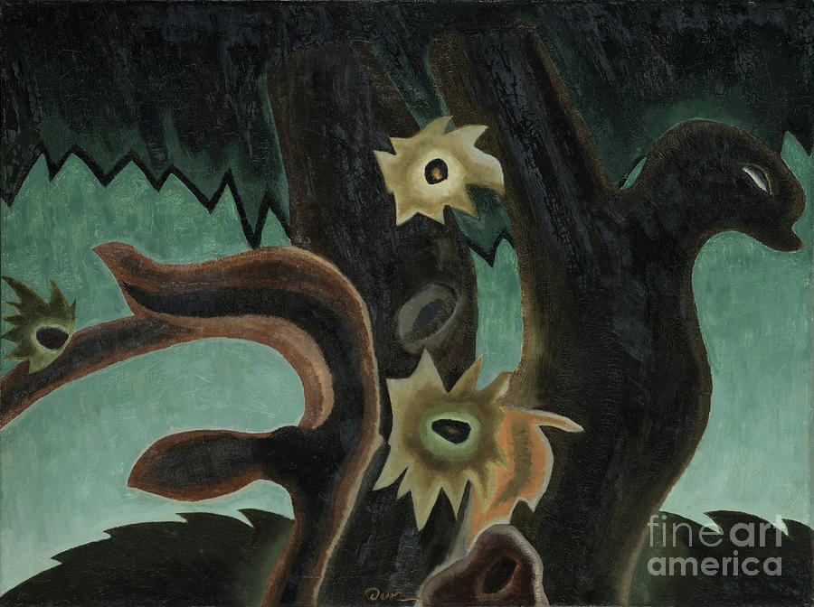 Pine Tree, 1931 Painting by Arthur Garfield Dove