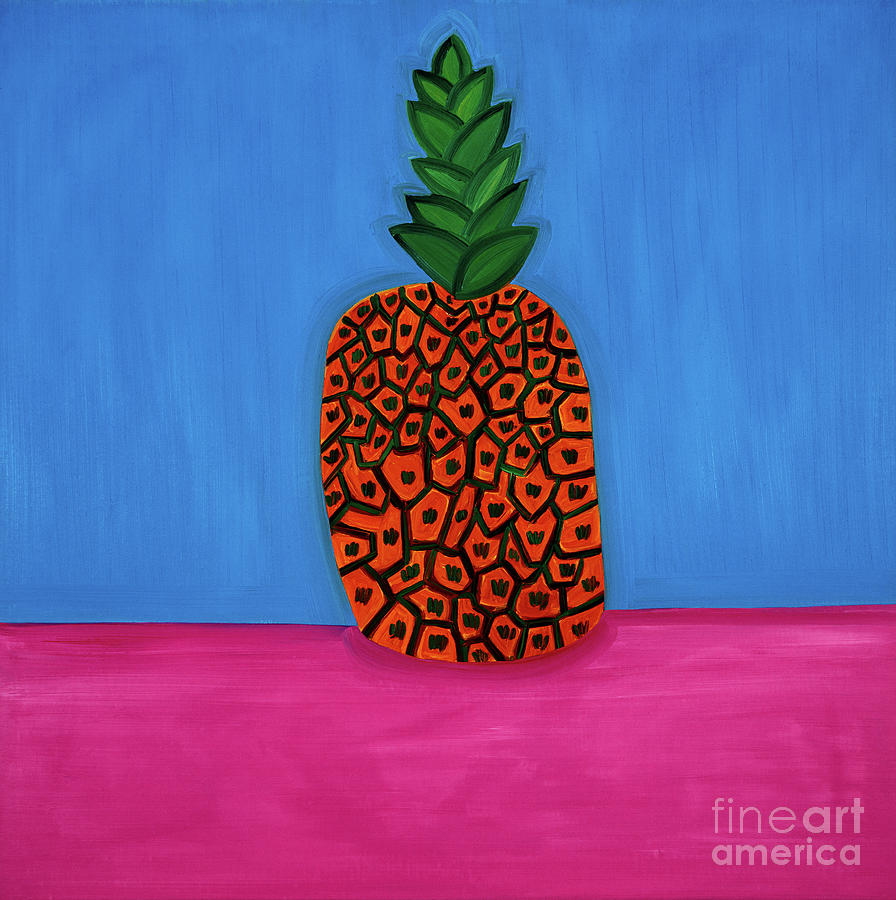 Pineapple Painting by Cristina Rodriguez