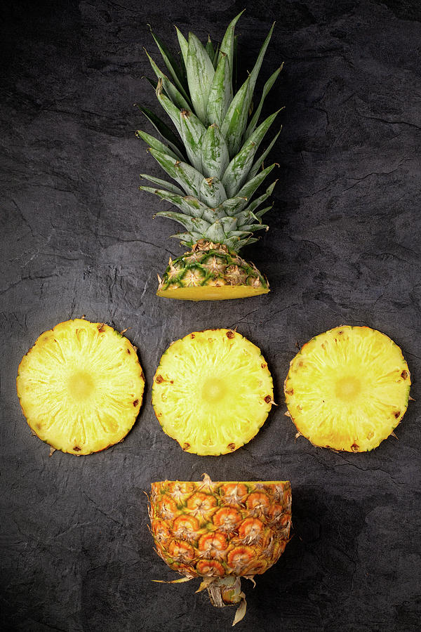 Pineapple Cross Sections Photograph By Elena Seychelles