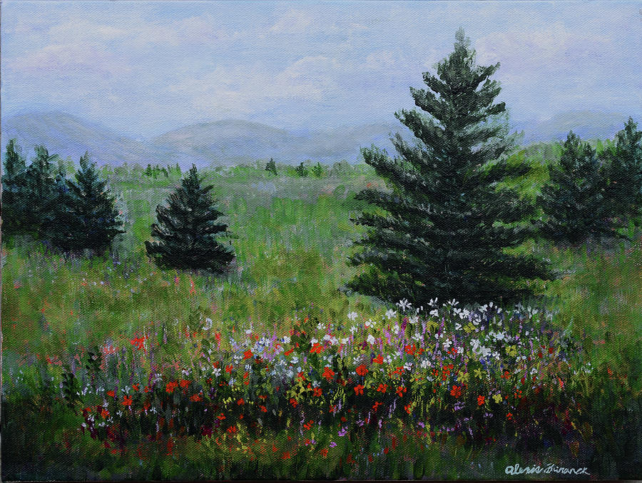 Pines and Wildflowers by Alexis Baranek Pines and Wildflowers by Alexis Baranek