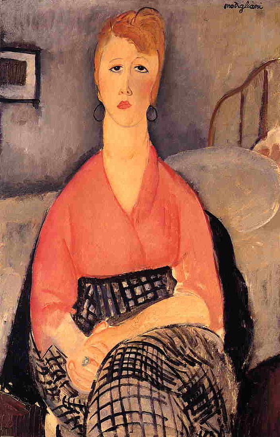 Pink Blouse - 1919 - Musee Angladon - Avignon - Painting - Oil On Canvas Painting