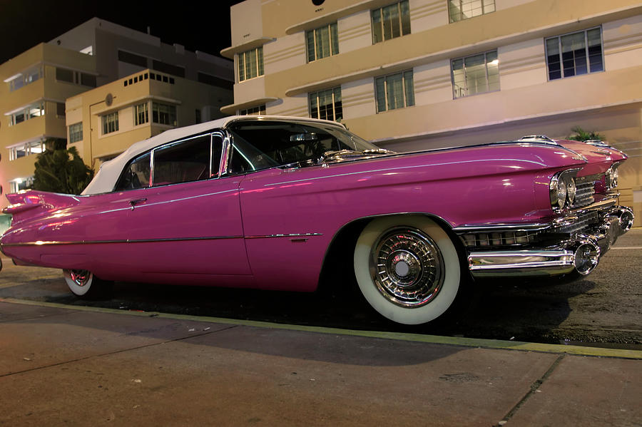 Pink Cadillac. is a photograph by Ntzolov which was uploaded on January 20t...