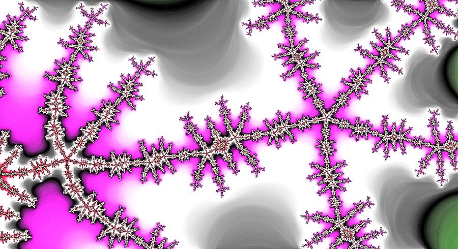 Pink Chain Lightning Digital Art by Don Northup
