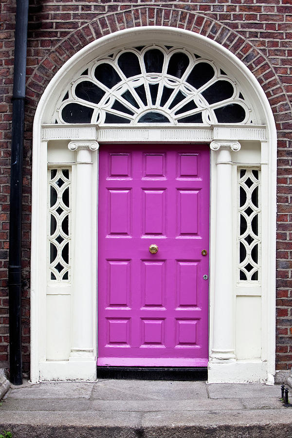 Pink Door Photograph by Opla