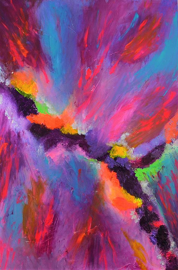 Pink Fantasy Painting by Umbreen Hasan - Fine Art America