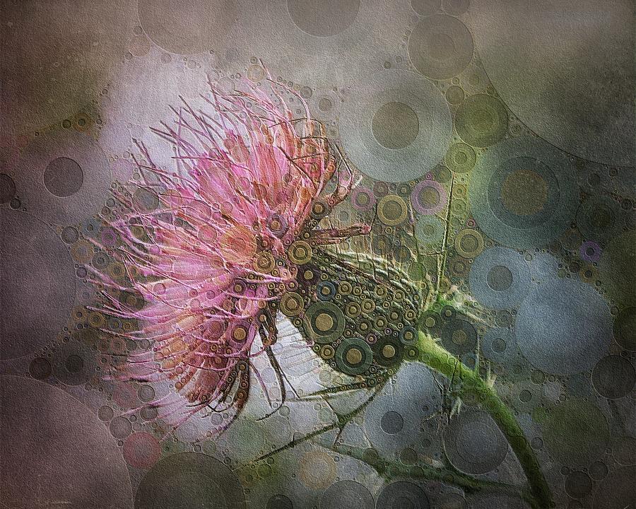Pink Flower Digital Art by Alisa Williams