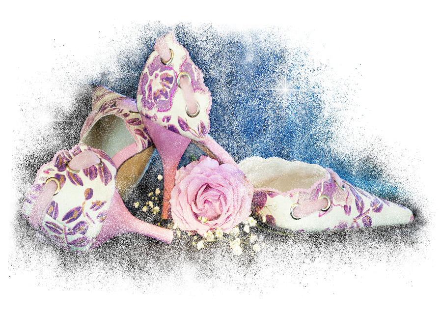 Pink Flower Pumps Photograph by Patti Deters