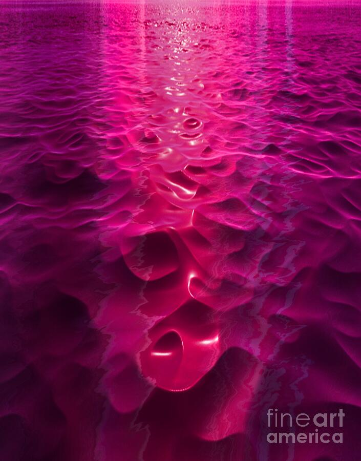 Pink Fluid Photograph by Jenny Revitz Soper