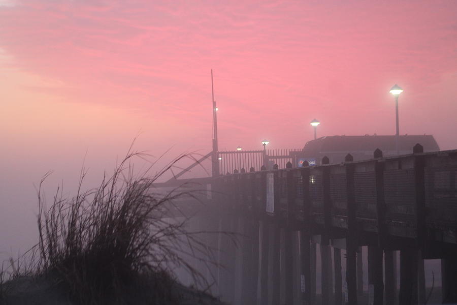 Pink Fog At Dawn Photograph by Robert Banach