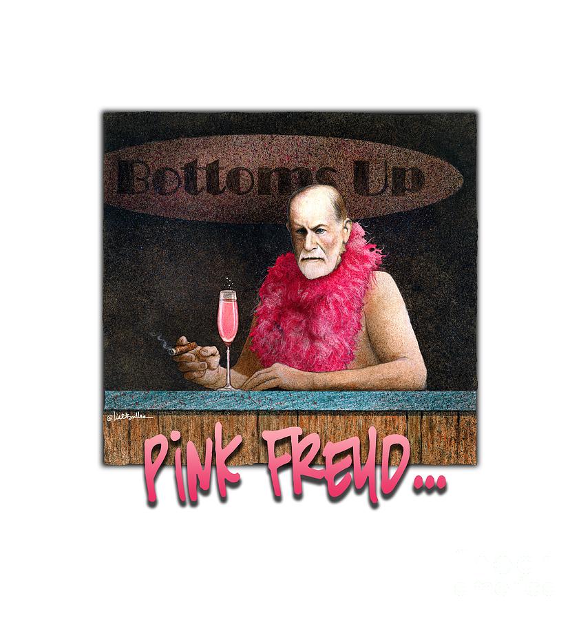 Pink Freud... Painting by Will Bullas