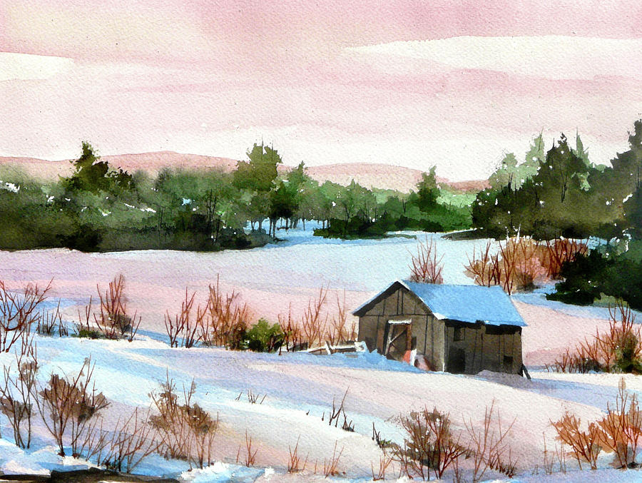 Pink Glaze Painting by Art Scholz Pink Glaze Painting by Art Scholz