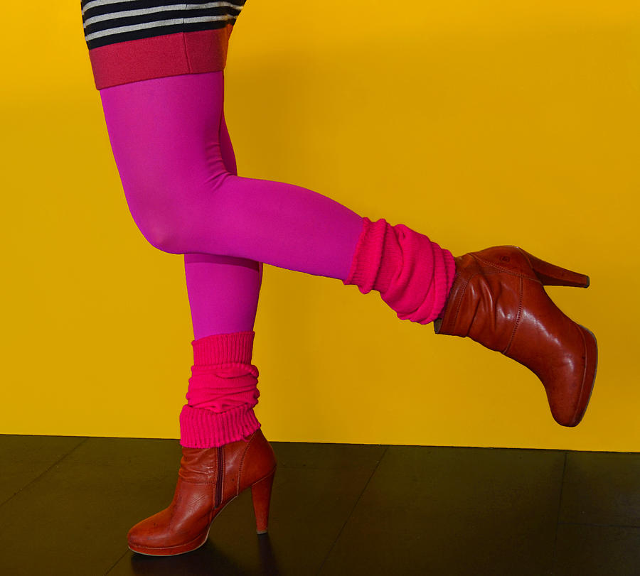 Pink Leggings Photograph by Peter Hammer