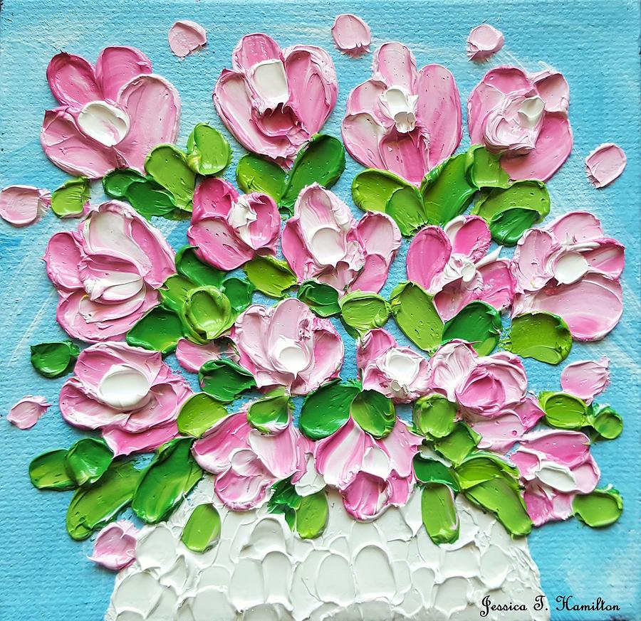 Pink Lilacs Painting