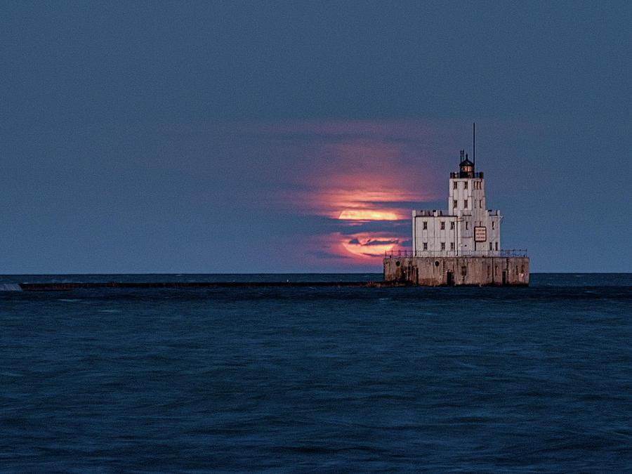 Pink Moon Rising Photograph by Kristine Hinrichs