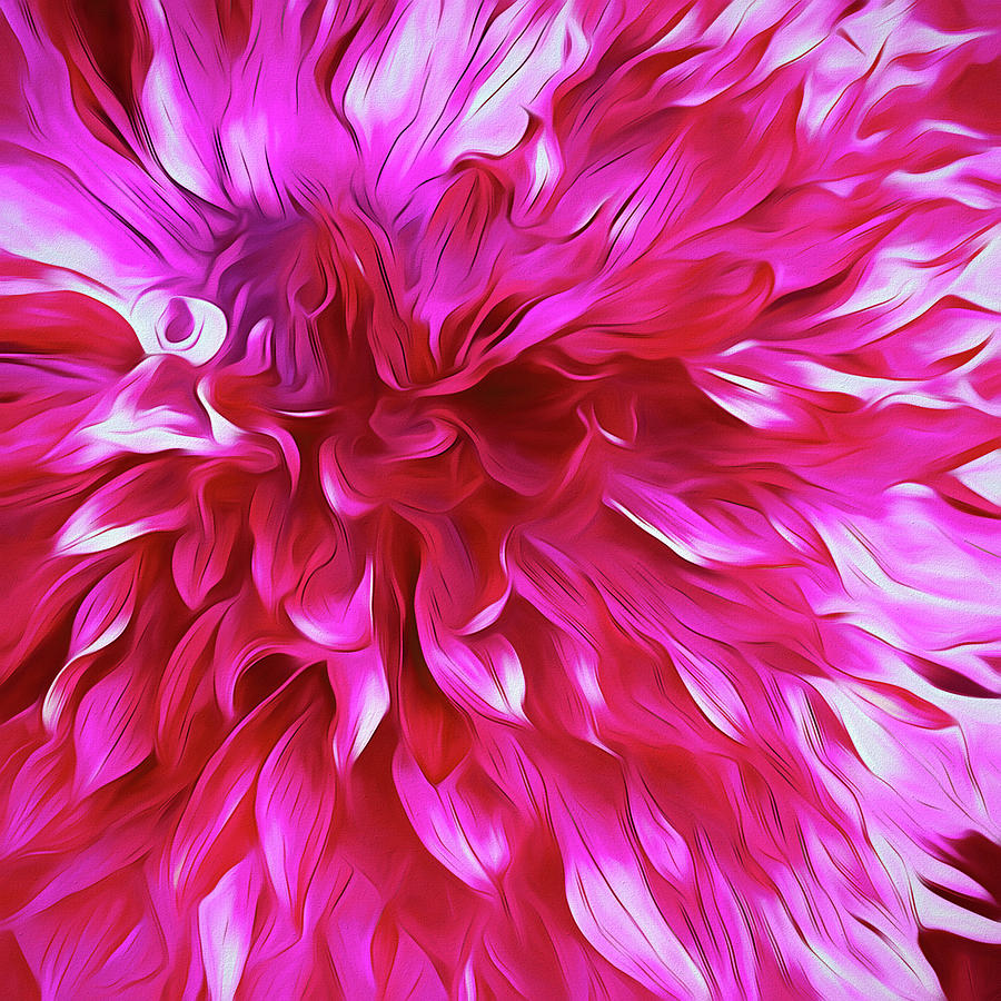 Pink Passion Punch  Digital Art by Cindy Greenstein