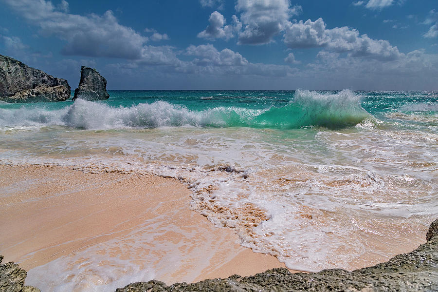 Pink Sand Beach Bermuda Photograph
