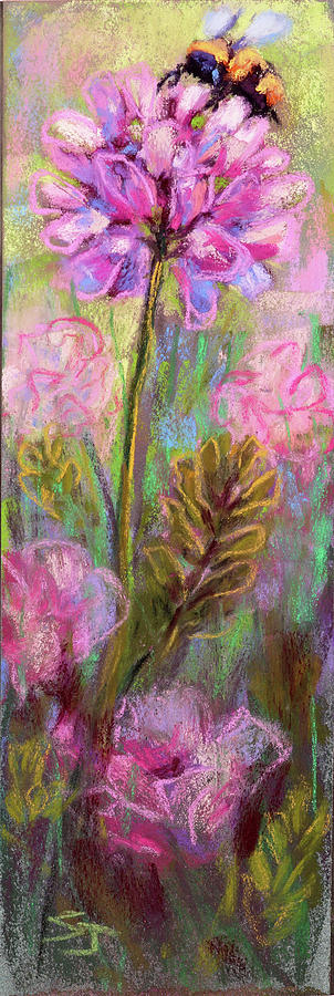Flower Hugger Painting by Susan Jenkins