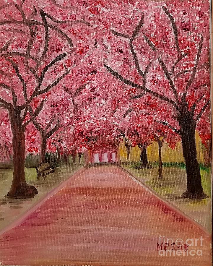 Pink Trees by Madeleine Prochazka