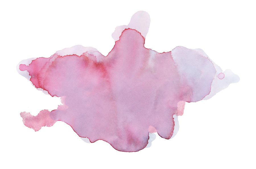 Pink Watercolor Paint Texture Digital Art by 4khz