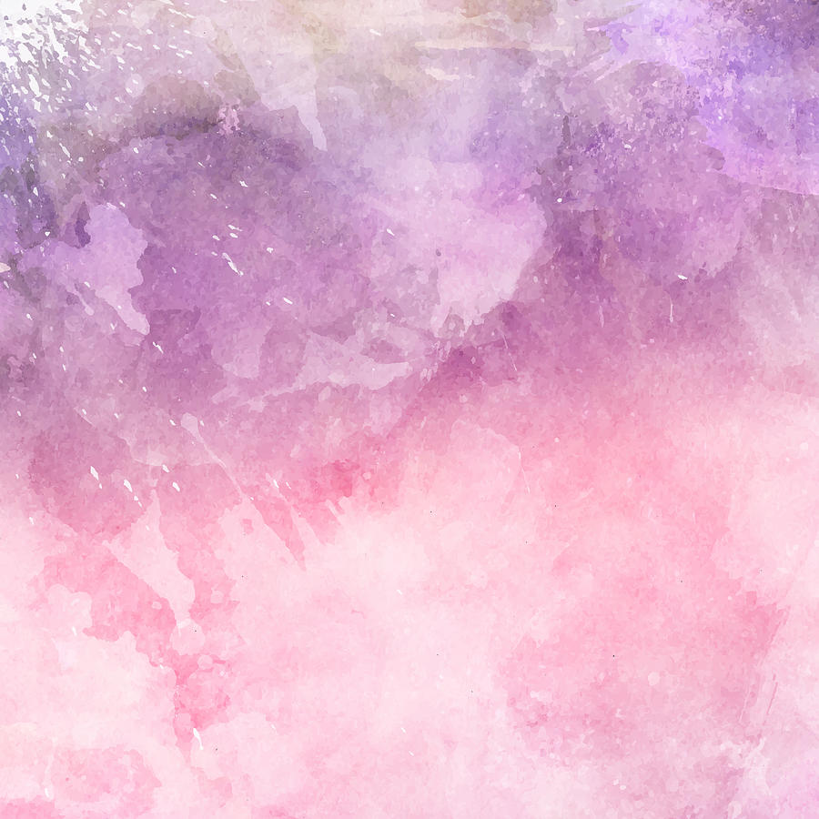 Pink Watercolor Texture Digital Art By Tom Cage