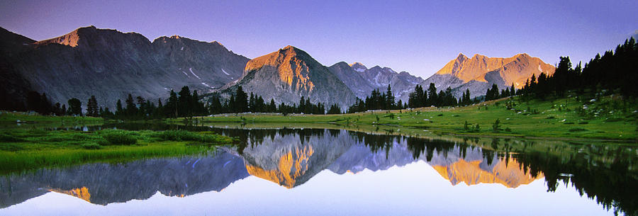 Pioneer Basin Morning Panorama Photograph by Buck Forester