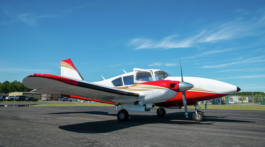 Piper Aztec E N54224 Photograph by Timothy Wildey - Pixels