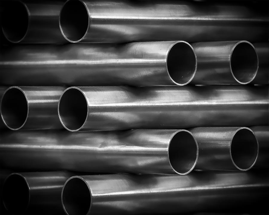 Abstract Photograph - Pipes by Gerard Valckx