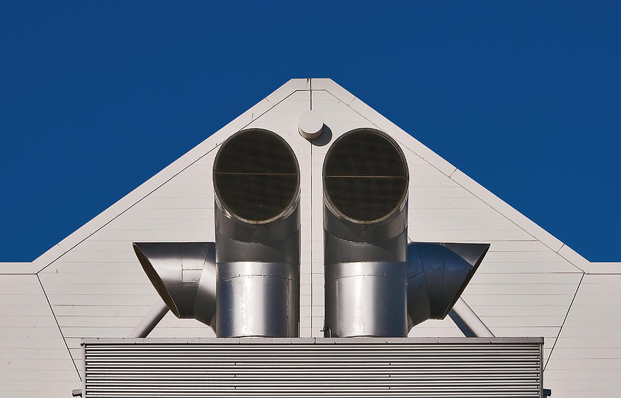 Architecture Photograph - Pipes by Henk Van Maastricht