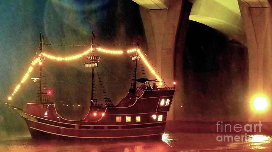Pirate Ship on a rainy day Photograph by Krisztina Toth Pirate Ship on a rainy day Photograph by Krisztina Toth