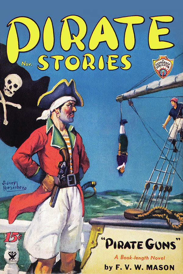 Pirate Stories Painting by Sidney Riesenberg