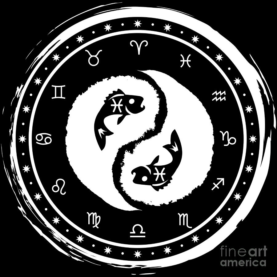 cool pisces symbol