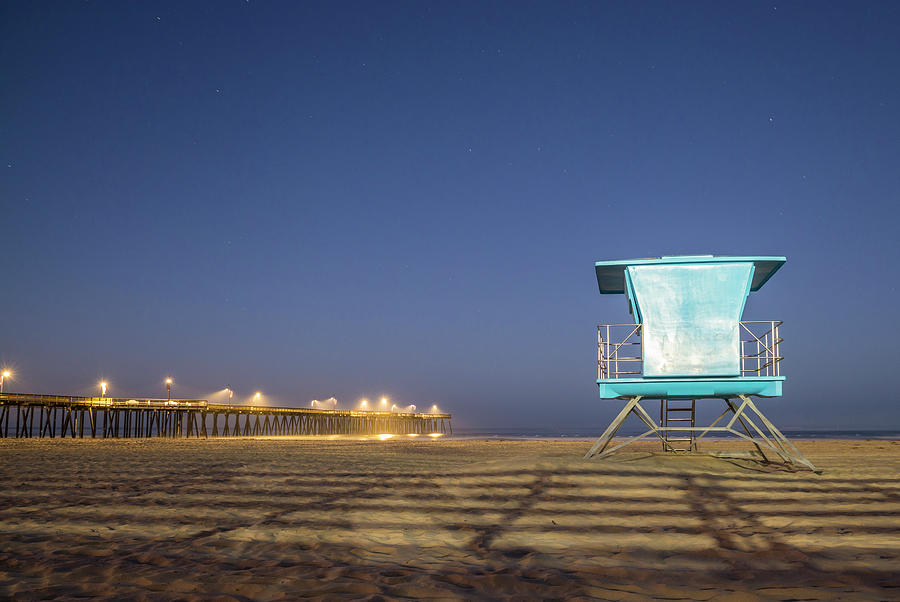Pismo Beach Lifeguard Stand  Photograph by John McGraw