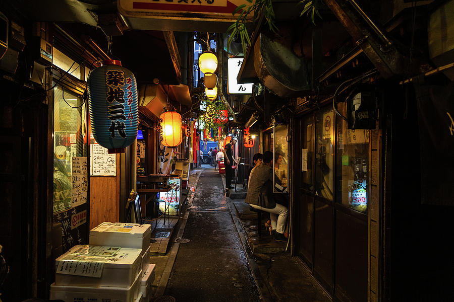 Piss Alley, Shinjuku, Tokyo Photograph by Aashish Vaidya