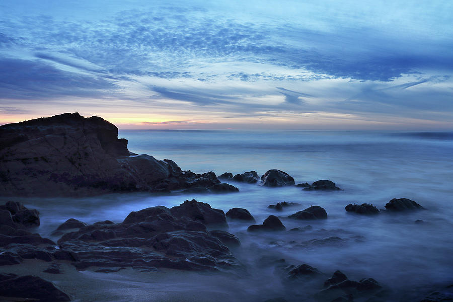 Pistachio Beach Sunset Photograph by Morgan Wright