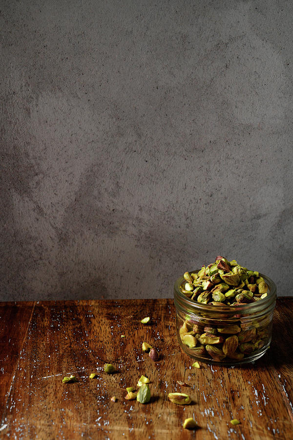 Pistachios In A Screw-top Jar Photograph by Great Stock!