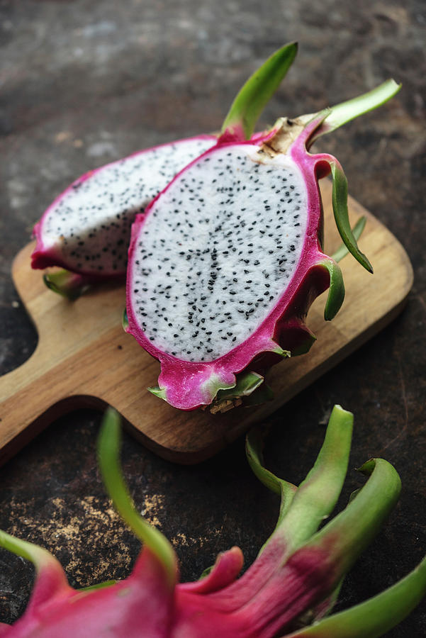 Pitahaya, Halved Photograph by Max D. Photography