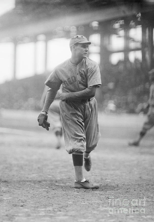 Pitcher Warms Up For 1916 World Series Photograph by Bettmann