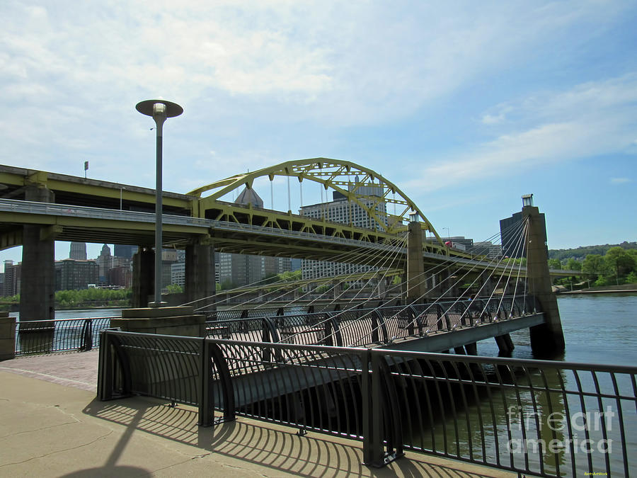 Pittsburgh and Its Amazing Bridges Photograph by Roberta Byram