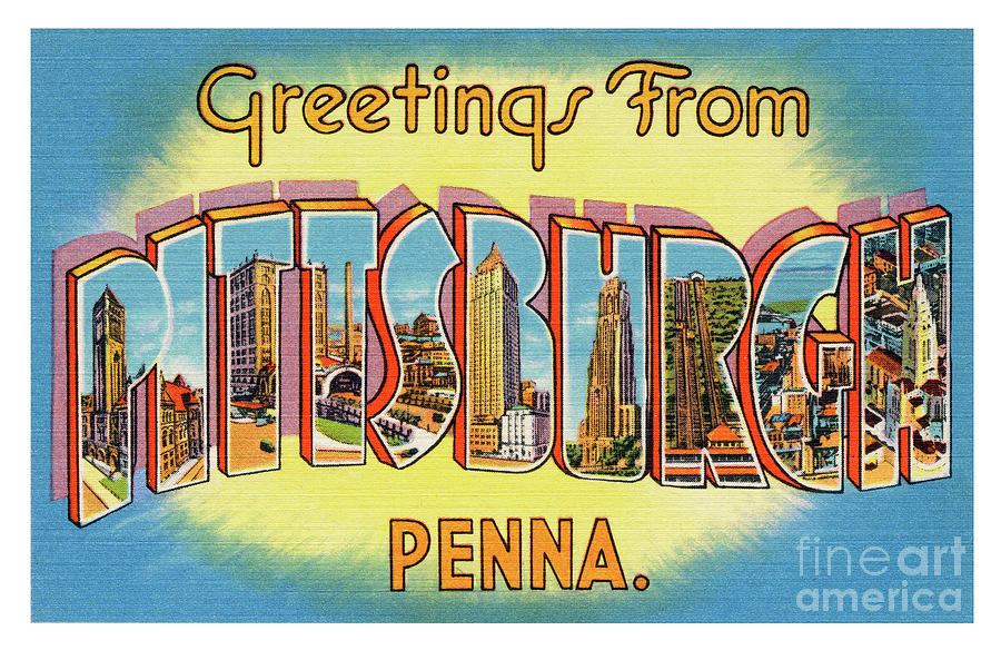 Pittsburgh Greetings Photograph by Mark Miller