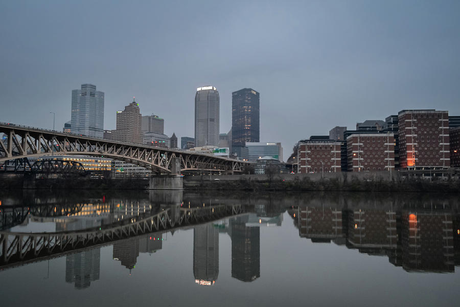 Pittsburgh Reflecting Photograph