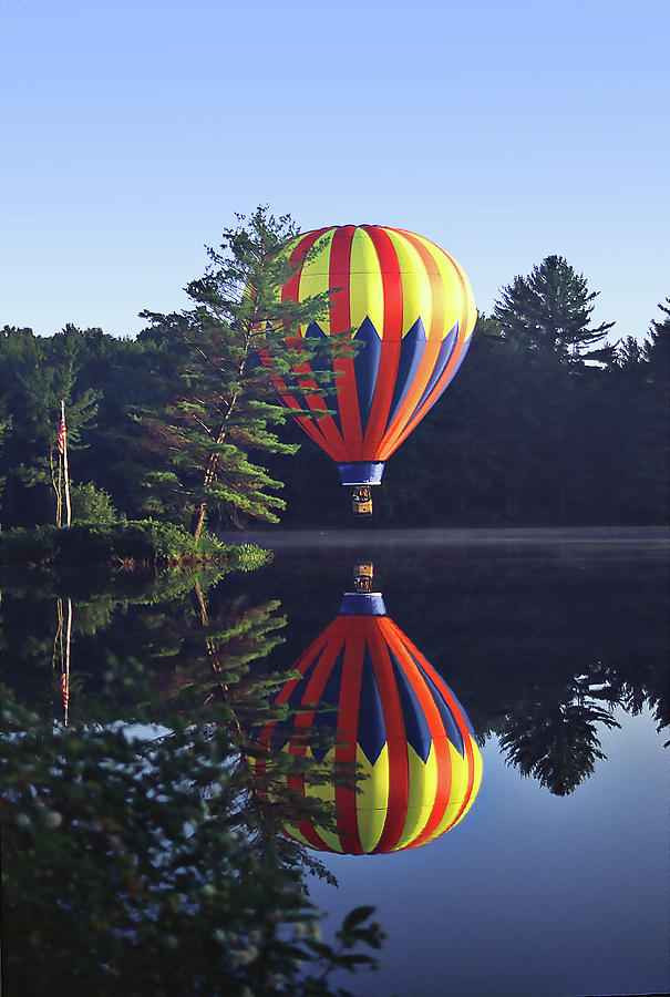 Pittsfield Balloon Photograph by Bill Cain