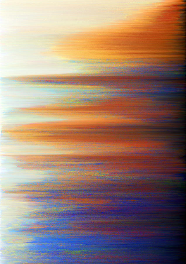 Pixel Sorting 44 Painting by Chris Butler