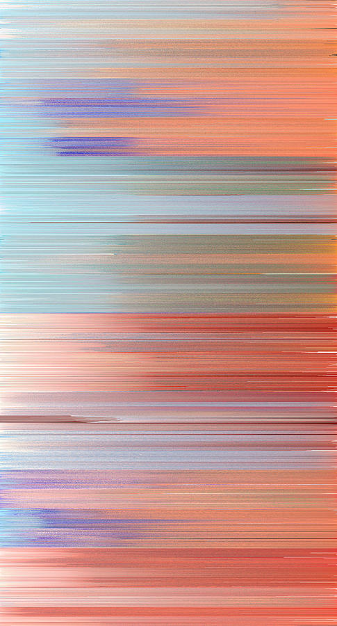 Pixel Sorting 47 Painting by Chris Butler