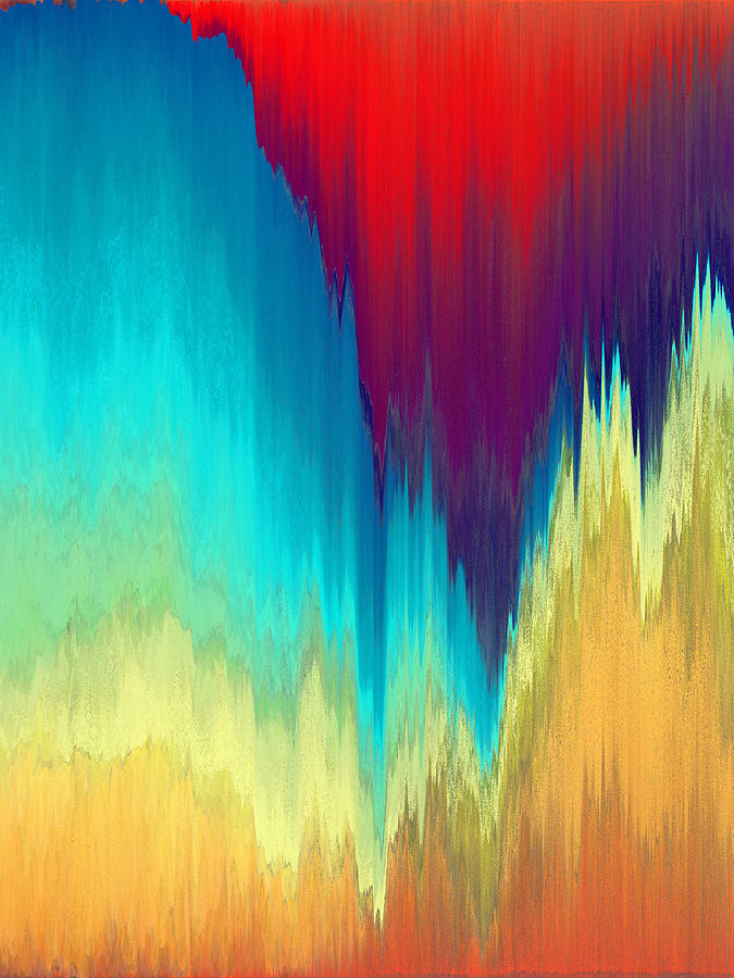 Pixel Sorting 53 Painting by Chris Butler